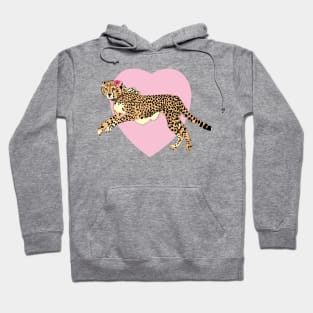 Cheetah Running Hoodie